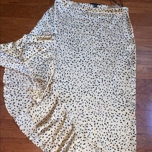 Forever 21 long cheetah skirt